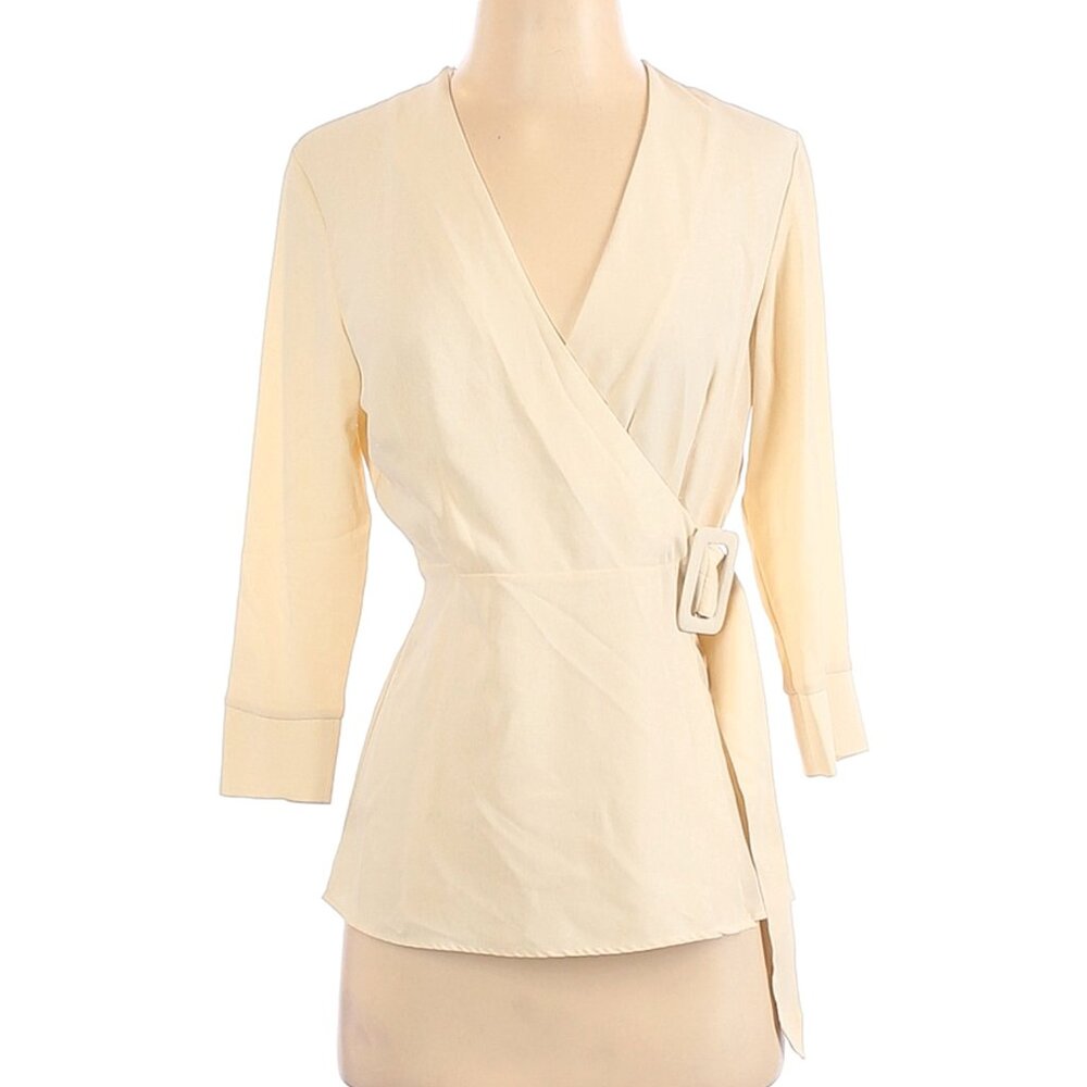 Topshop Wrap Blouse